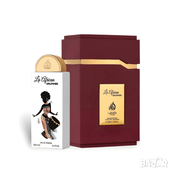  Унисекс парфюми Lattafa La African Drummer 100ml EDP, снимка 1