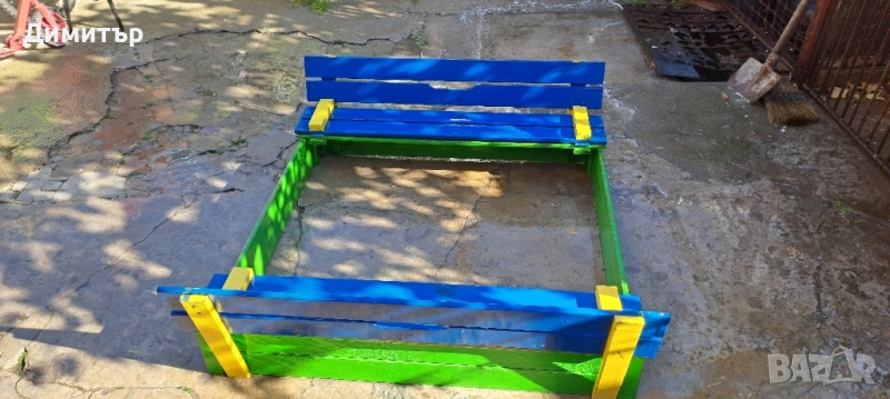 Дървен пясъчник, снимка 1