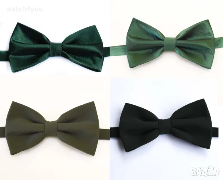 ЗЕЛЕНА ПАПИОНКА. БУТИКОВИ ЗЕЛЕНИ ПАПИОНКИ.СВЕТЛО/ТЪМНО ЗЕЛЕНО ИЗРАБОТКА В ЦВЯТ ПО ЖЕЛАНИЕ, снимка 1