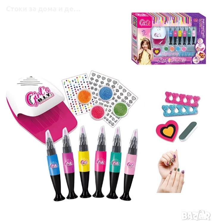 ✨Детски комплект за маникюр със сушилня , снимка 1