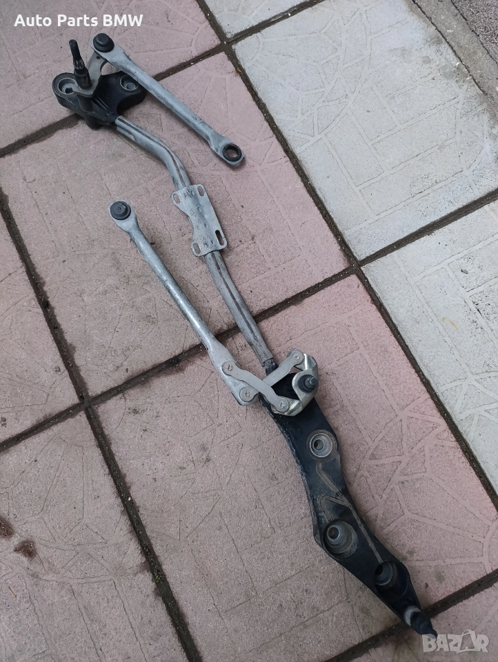 Механизъм моторче чистачки BMW E60 E61 Е63 Е64 Механизъм чистачки БМВ Е60 Е61 , снимка 1