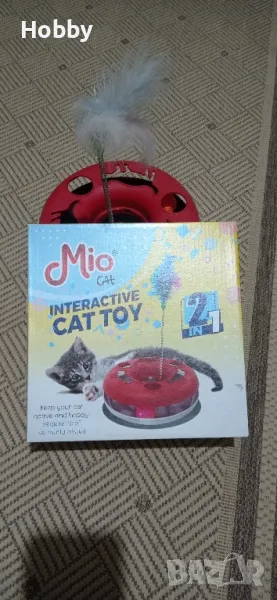 Котешка играчка Mio cat 2in1, снимка 1