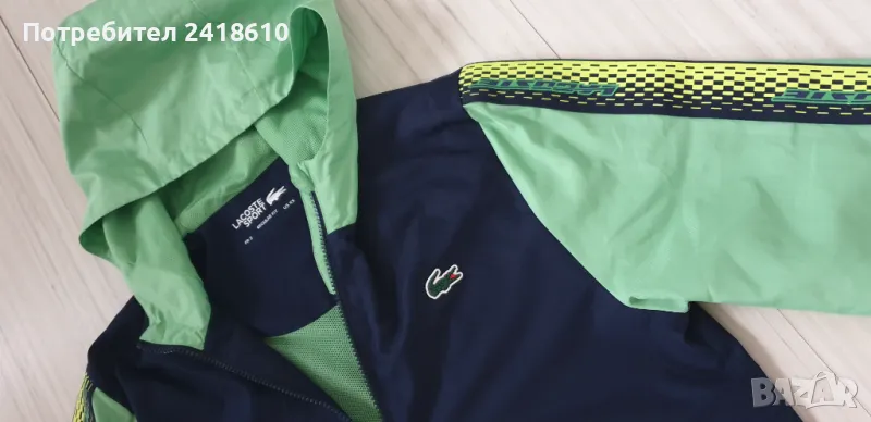 Lacoste Sport Regular Fit Full Zip Tenis  Mens Size 2 - XS НОВО! ОРИГИНАЛ! Мъжко Горнище с цял Цип!, снимка 1