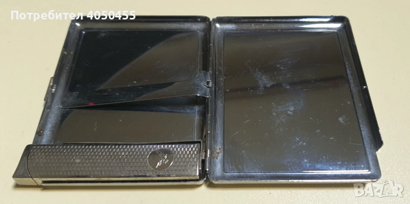 Ретро табакери със вградени запалки ., снимка 1