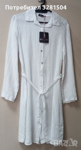 Ленена лятна рокля. Нова., снимка 1