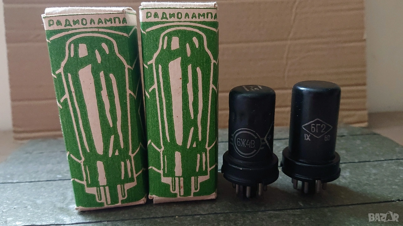 Нови радиолампи 6К4,6Ж4В,6Г2., снимка 1