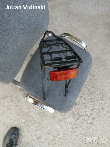  Алуминиев багажник за велосипед , снимка 1