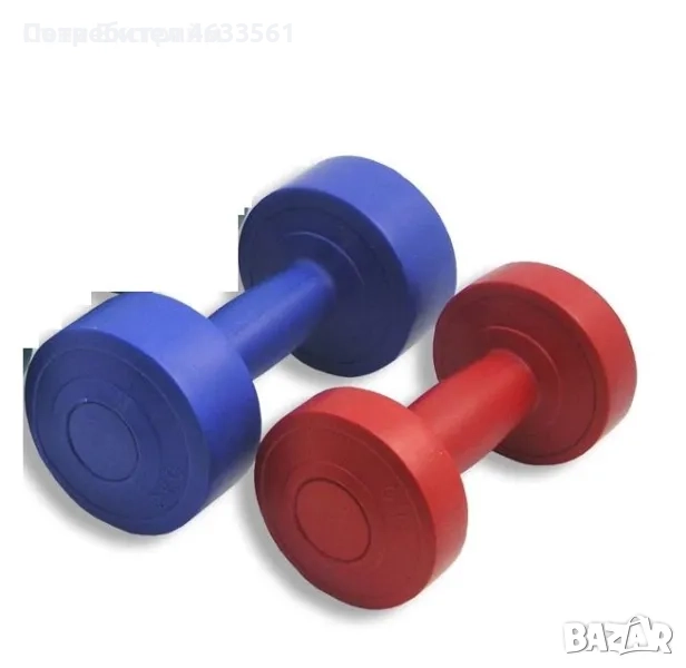 Дъмбели, гири Golfinho Vinyl Dumbbell 3кг , снимка 1