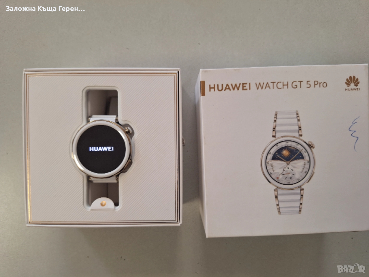 Huawei Watch GT 5 Pro Ceramic 42mm, снимка 1
