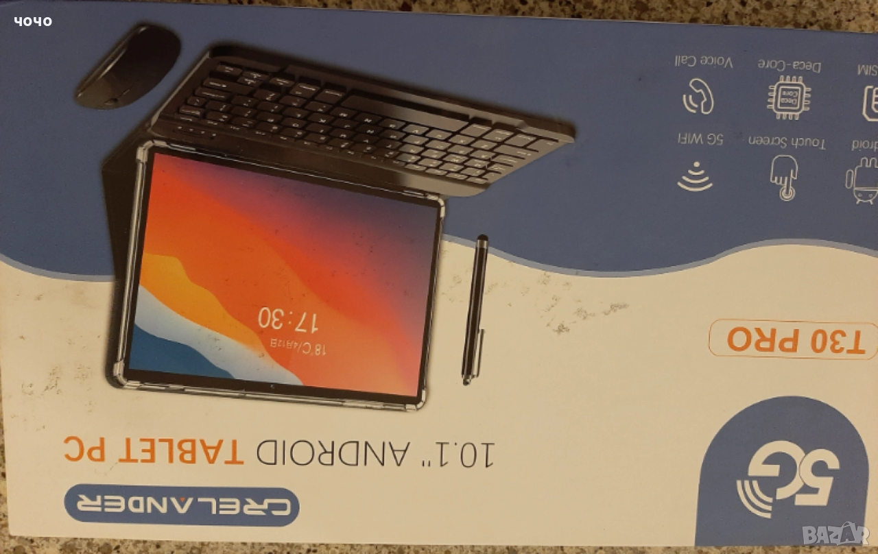 10.1 INCH  Tablet PC-нов 5G, снимка 1