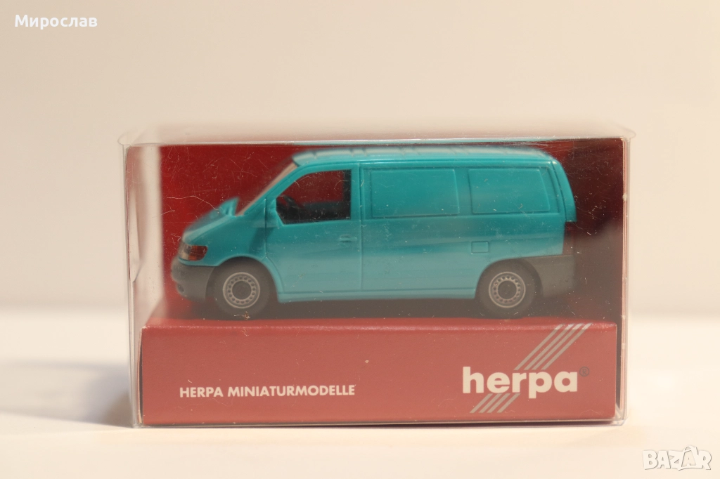 HERPA 1/87 H0 MERCEDES VITO ИГРАЧКА КОЛИЧКА МОДЕЛ, снимка 1