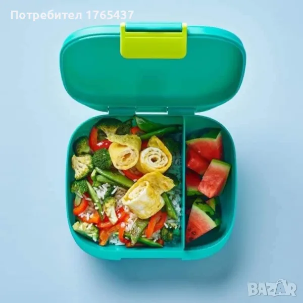 Tupperware Кутия за обяд с разделител, снимка 1