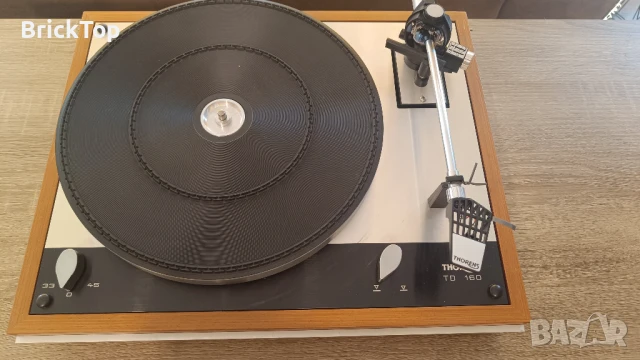 Грамофон Thorens td160, снимка 3 - Грамофони - 50896903