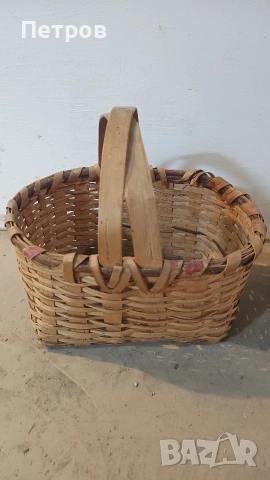 Продава плетени кошници, плетен панер от старо време., снимка 11 - Декорация за дома - 41775692