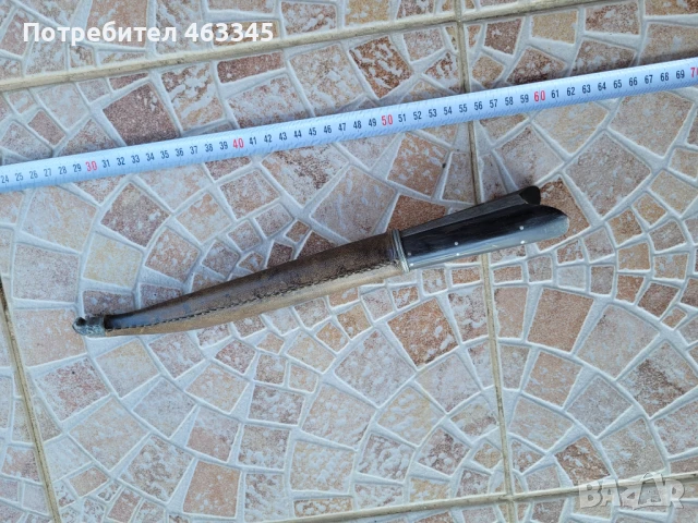 Ножа, кама, ятагановиден критски нож, бичак, снимка 2 - Антикварни и старинни предмети - 50777650