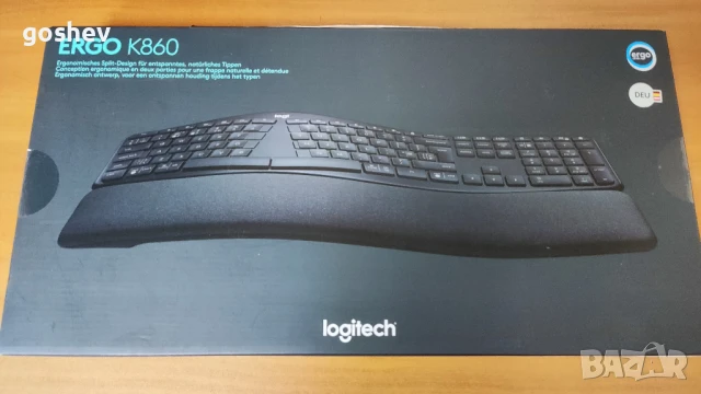 Logitech Ergo K860 Безжична клавиатура - НОВА