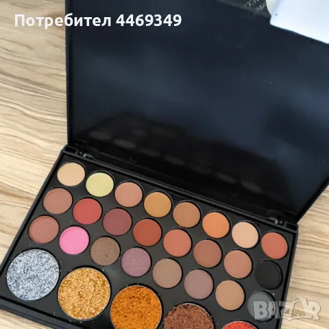 Палитра сенки за очи + ПОДАРЪК втора, снимка 5 - Козметика за лице - 50239782