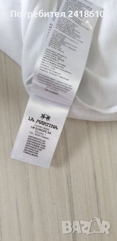 La Martina Pique Cotton Mens Size XL НОВО! ОРИГИНАЛНА Тениска!, снимка 10 - Тениски - 45584738