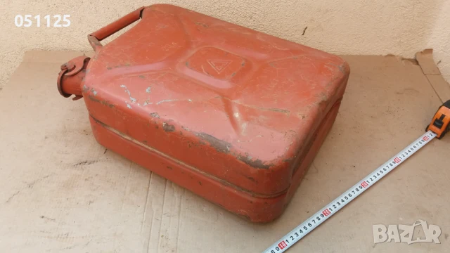 метална туба за гориво - 20 литра , снимка 14 - Антикварни и старинни предмети - 50588703