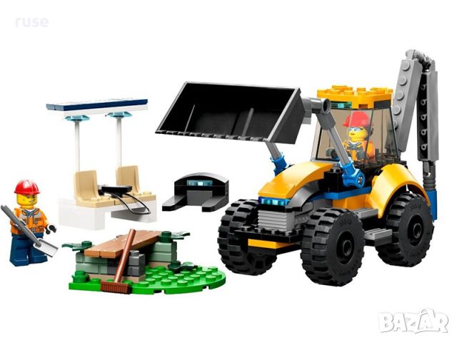 НОВИ! LEGO® City Great Vehicles 60385 Строителен багер, снимка 3 - Конструктори - 45917120
