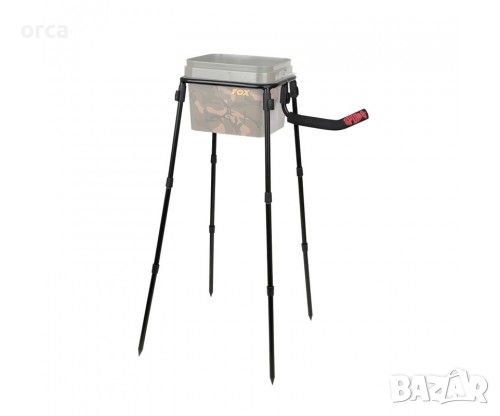 Стойка за кофа - единична Fox/Spomb Single Bucket Stand Kit, снимка 1 - Такъми - 45680766