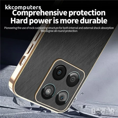 Motorola Edge 60 5G / 60 Fusion 5G KADEM Electroplating Silk Texture PU + TPU Калъф и Протектор, снимка 6 - Калъфи, кейсове - 50736427