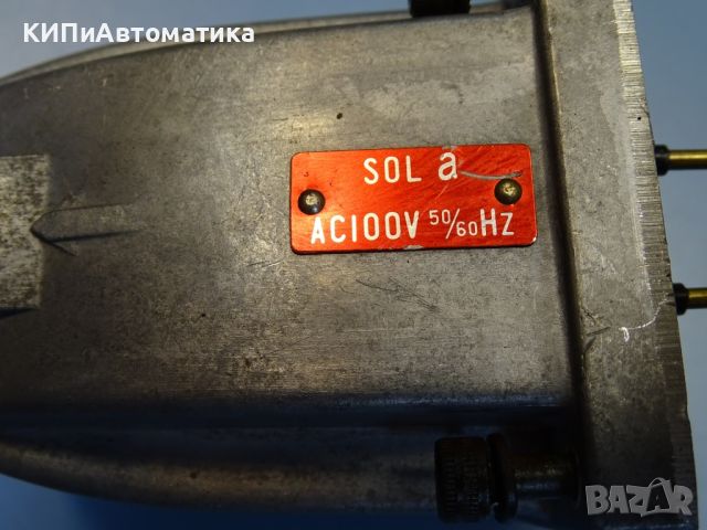 бобина ел. магнитна TOYO-OKI solenoid coil 100V/50-60Hz 110V/60Hz, снимка 4 - Резервни части за машини - 45143355