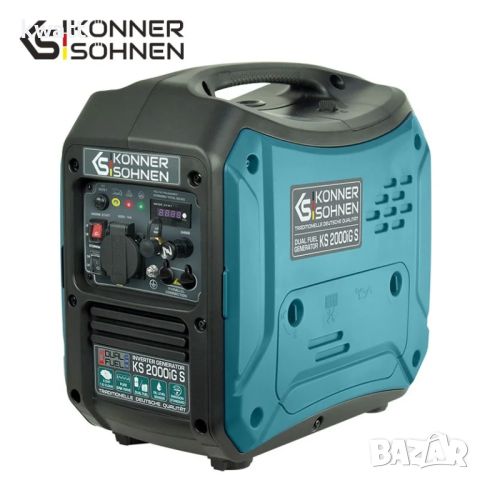 Inverter Generator KS2000iG S Инверторен генератор 2,0 kW на газ/бензин, снимка 2 - Друга електроника - 45935718