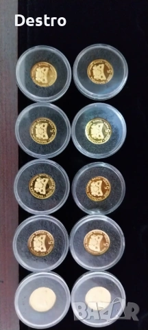 Комплект златни монети Атина 2004, снимка 6 - Нумизматика и бонистика - 53059303