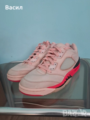 Дамски маратонки Jordan Air Jordan 5 pink 40' Air Jordan 5 Low "Arcti, снимка 5 - Маратонки - 53753659