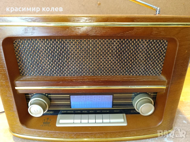 реплика на старо радио/Bluetooth/, снимка 2 - Радиокасетофони, транзистори - 50485750