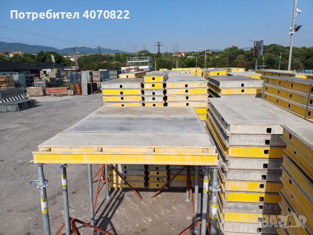 Алуминиев кофраж за плочи Tobler Deck, снимка 5 - Други - 46582417