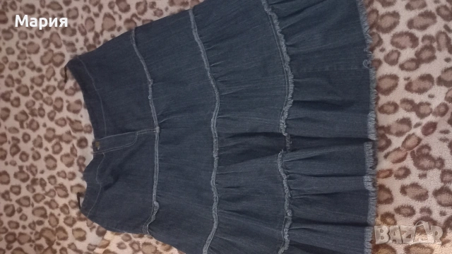 Дълги дънкови поли , снимка 5 - Поли - 53656214