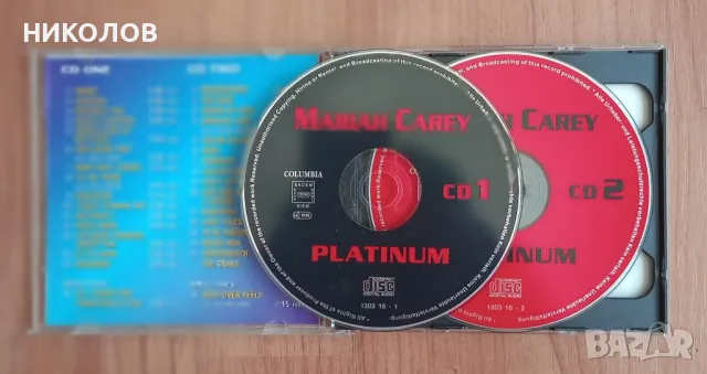 MARIAH CAREY - platinum 2 cd, снимка 2 - CD дискове - 47035821