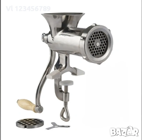 Алуминиева месомелачка, ръчна 10 ти номер