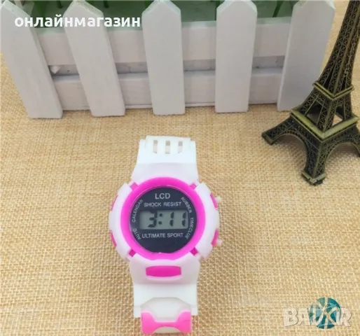 Ултра лек и мек детски ръчен часовник за момчета и момичета, снимка 1