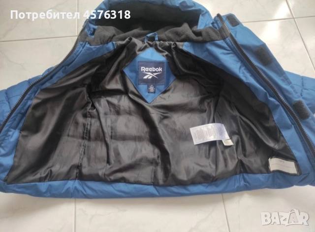 Зимно яке- ватирано Reebok T3, снимка 2 - Детски якета и елеци - 51498611