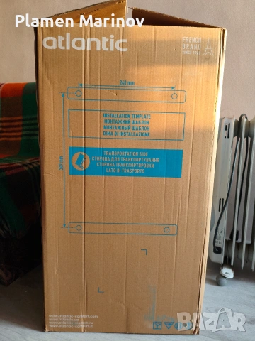 Бойлер ATLANTIC STEATITE 80L, снимка 2 - Бойлери - 54176564