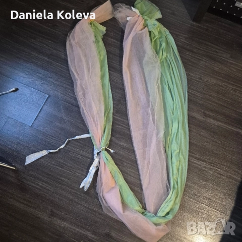 Сватбена украса за кола (воали, сърце с рози и рози за дръжките), снимка 6 - Сватбени аксесоари - 52504016