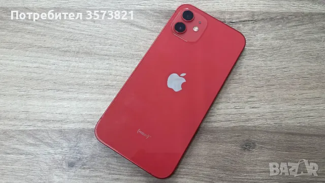 Iphone 12 Red 64GB 86% Като нов !, снимка 3 - Apple iPhone - 46955350