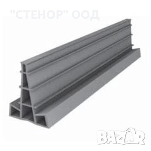 Профил за дилатационна фуга на плоча Н-80мм - 25 м в пачка