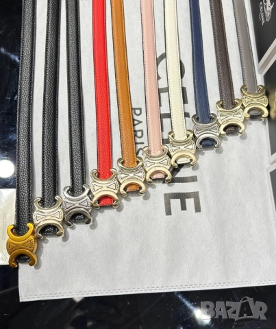 колани от естествена кожа в кутия celine , снимка 9 - Колани - 51465928