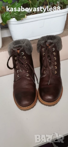 Боти Xahira Естесвена кожа 39н., снимка 3 - Дамски боти - 52377216