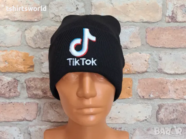 Нова зимна шапка TIK TOK, снимка 6 - Шапки - 47699535