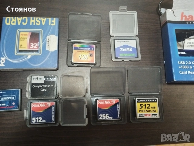 Compact Flash.SanDisk,Kodak и др. , снимка 8 - USB Flash памети - 21765152