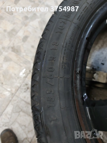 Патерица 5х112-66.6 R 18, снимка 3 - Гуми и джанти - 53509837