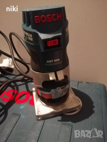Фреза за кантове Bosch GKF 600, снимка 2 - Други инструменти - 53955462