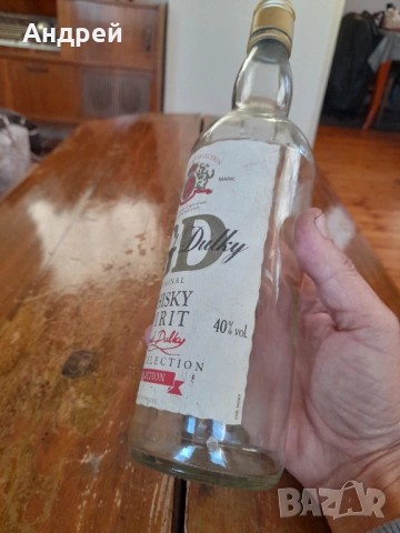 Стара бутилка от уиски GD, снимка 4 - Други ценни предмети - 53249848