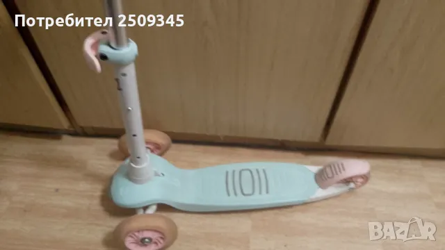 Детска светеща тротинетка до 50 кг, снимка 10 - Велосипеди - 49776429