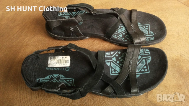 MERRELL Real Leather Размер EUR 41 / UK 8 сандали естествена кожа 94-13-S